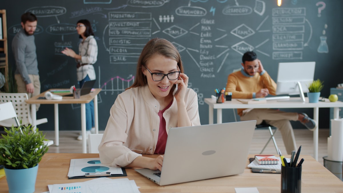 Technology workspace — visual reference